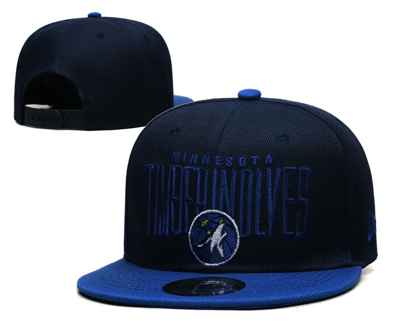 2023 NBA Minnesota Timberwolves Hat YS20231225